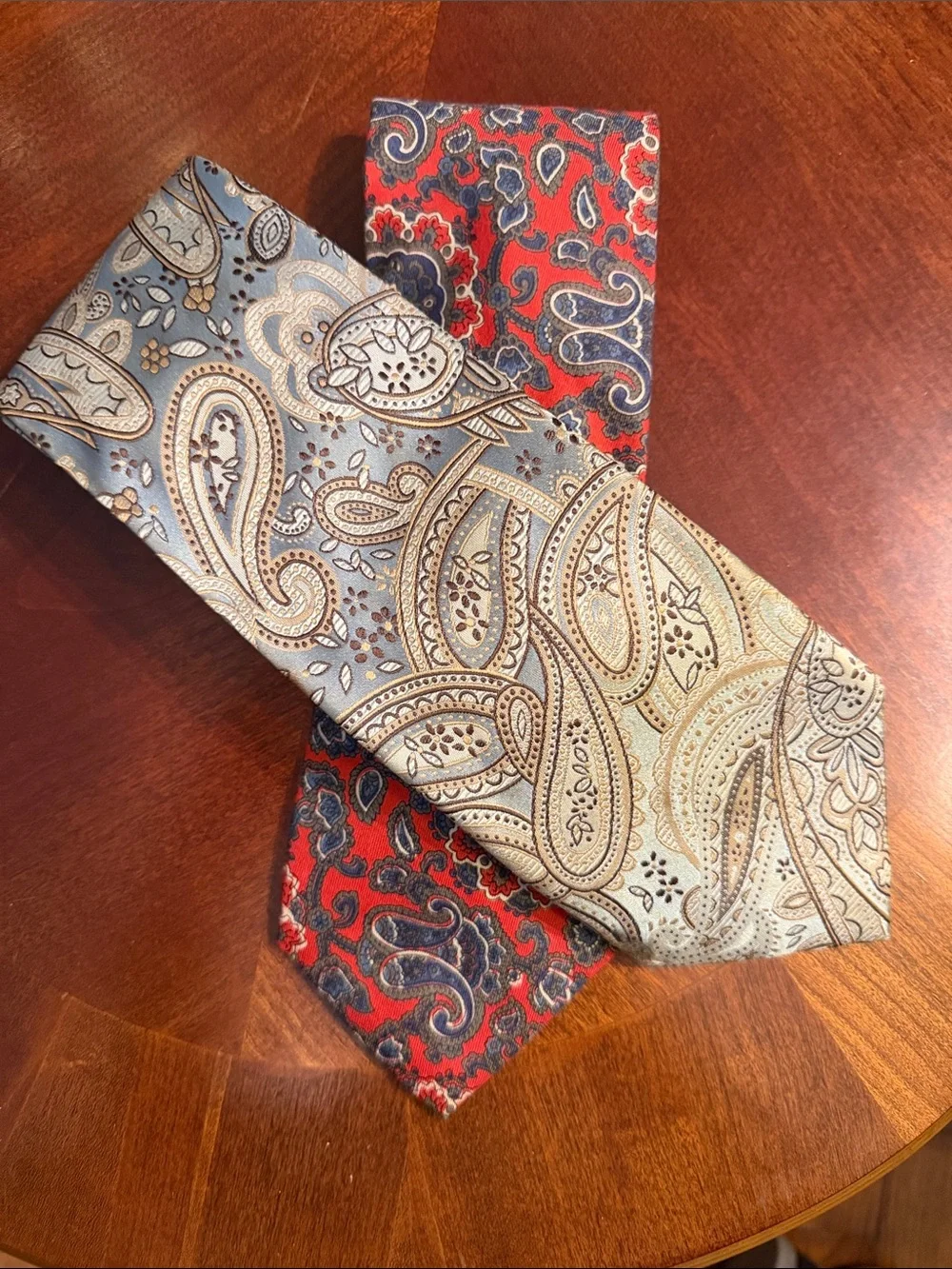Paisley Silk Tie Set